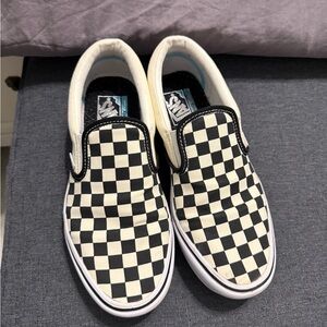 Vans Classic Checkered Slip-On Sneakers